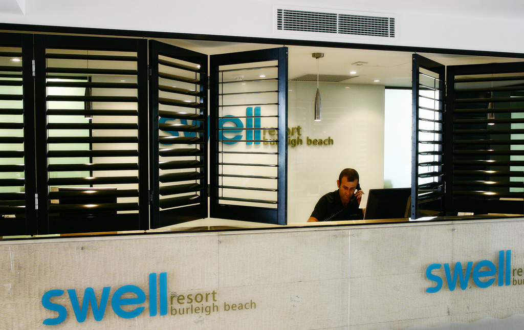 Shutters for Swell Resort Burleigh Gold Coast